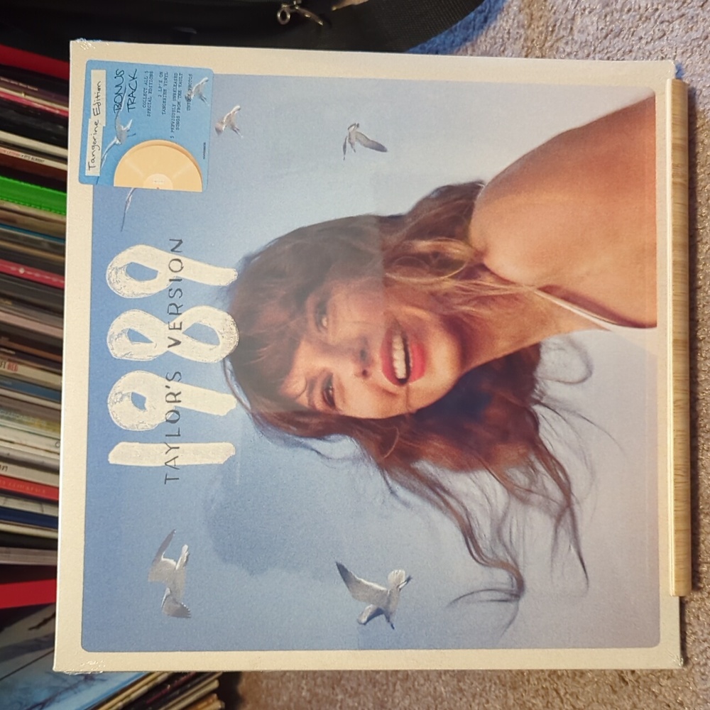 Taylor Swift - 1989 (Taylor's Version) Tangerine Edition Vinyl Record - Picture 1 of 3